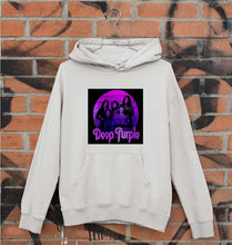 Load image into Gallery viewer, Deep Purple Unisex Hoodie for Men/Women-Grey Melange-Ektarfa.online
