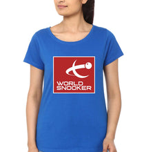 Load image into Gallery viewer, World Snooker (WST) T-Shirt for Women-Royal Blue-Ektarfa.online
