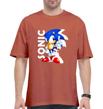 Load image into Gallery viewer, Sonic Oversized T-Shirt for Men-Coral-Ektarfa.online
