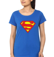 Load image into Gallery viewer, Superman T-Shirt for Women-Royal Blue-Ektarfa.online
