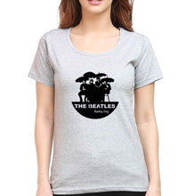 Load image into Gallery viewer, Beatles T-Shirt for Women-Grey Melange-Ektarfa.online
