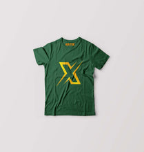 Load image into Gallery viewer, Battlegrounds Mobile India (BGMI) Xspark Esport Kids T-Shirt for Boy/Girl-Dark Green-Ektarfa.online
