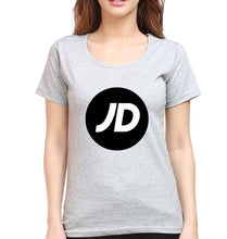 Load image into Gallery viewer, JD Sports T-Shirt for Women-Grey Melange-Ektarfa.online
