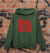Load image into Gallery viewer, Rugby Dad Unisex Hoodie for Men/Women-Dark Green-Ektarfa.online
