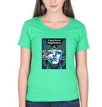 Load image into Gallery viewer, Trippy Stoner Psychedelic T-Shirt for Women-flag green-Ektarfa.online
