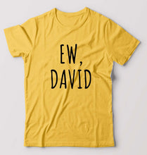 Load image into Gallery viewer, Schitts Creek EW David T-Shirt for Men-Golden yellow-Ektarfa.online

