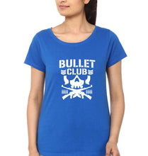 Load image into Gallery viewer, Bullet Club T-Shirt for Women-Royal Blue-Ektarfa.online
