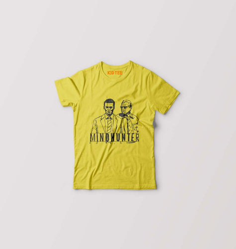 Mindhunter Kids T-Shirt for Boy/Girl-Yellow-Ektarfa.online