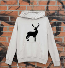 Load image into Gallery viewer, Deer Unisex Hoodie for Men/Women-Grey Melange-Ektarfa.online
