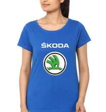 Load image into Gallery viewer, Skoda T-Shirt for Women-Royal Blue-Ektarfa.online
