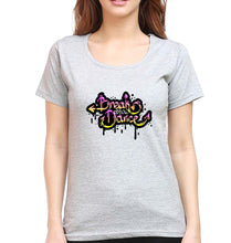 Load image into Gallery viewer, Graffiti T-Shirt for Women-Grey Melange-Ektarfa.online
