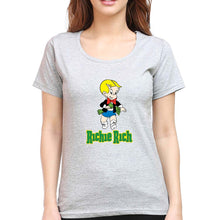 Load image into Gallery viewer, Richie Rich T-Shirt for Women-Grey Melange-Ektarfa.online
