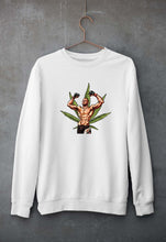 Load image into Gallery viewer, Nate Diaz UFC Weed Unisex Sweatshirt for Men/Women-White-Ektarfa.online
