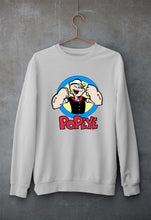 Load image into Gallery viewer, Popeye Unisex Sweatshirt for Men/Women-Grey Melange-Ektarfa.online
