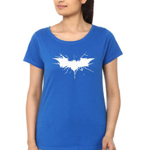 Load image into Gallery viewer, Batman Superhero T-Shirt for Women-Royal Blue-Ektarfa.online
