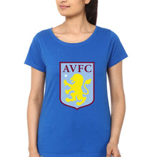 Load image into Gallery viewer, Aston Villa T-Shirt for Women-Royal Blue-Ektarfa.online
