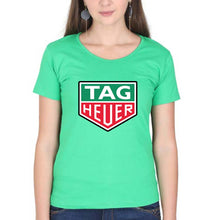 Load image into Gallery viewer, TAG Heuer T-Shirt for Women-flag green-Ektarfa.online
