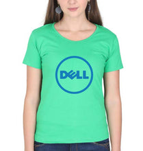 Load image into Gallery viewer, Dell T-Shirt for Women-flag green-Ektarfa.online
