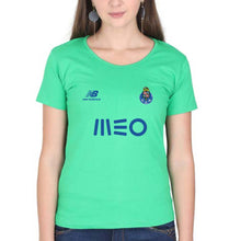 Load image into Gallery viewer, FC Porto 2021-22 T-Shirt for Women-Flag Green-Ektarfa.online
