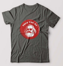 Load image into Gallery viewer, Karl Marx T-Shirt for Men-Charcoal-Ektarfa.online
