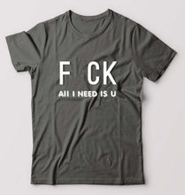 Load image into Gallery viewer, Naughty Offensive T-Shirt for Men-Charcoal-Ektarfa.online
