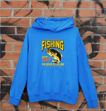 Load image into Gallery viewer, Fishing Unisex Hoodie for Men/Women-Royal Blue-Ektarfa.online
