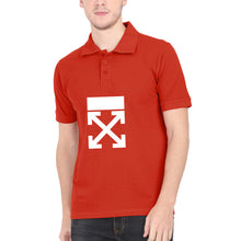 Load image into Gallery viewer, Off-white Polo T-Shirt for Men-Red-Ektarfa.online
