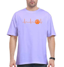 Load image into Gallery viewer, NBA Basketball Oversized T-Shirt for Men-Lavender-Ektarfa.online
