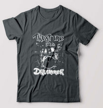 Load image into Gallery viewer, Drummer T-Shirt for Men-Steel grey-Ektarfa.online
