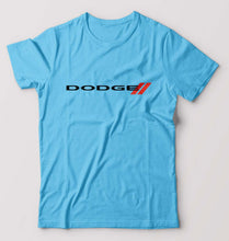 Load image into Gallery viewer, Dodge T-Shirt for Men-Light Blue-Ektarfa.online
