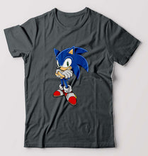 Load image into Gallery viewer, Sonic T-Shirt for Men-Steel Grey-Ektarfa.online
