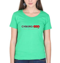 Load image into Gallery viewer, CYBORG009 CALL OF JUSTICE T-Shirt for Women-flag green-Ektarfa.online
