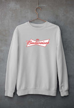 Load image into Gallery viewer, Budweiser Unisex Sweatshirt for Men/Women-Grey Melange-Ektarfa.online
