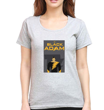 Load image into Gallery viewer, Black Adam T-Shirt for Women-Grey Melange-Ektarfa.online
