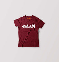 Load image into Gallery viewer, Steve Aoki Kids T-Shirt for Boy/Girl-Maroon-Ektarfa.online
