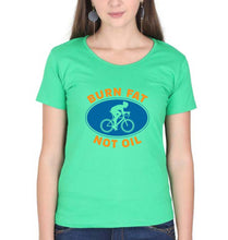 Load image into Gallery viewer, Cycling T-Shirt for Women-Flag Green-Ektarfa.online
