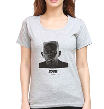Load image into Gallery viewer, Igor T-Shirt for Women-Grey Melange-Ektarfa.online
