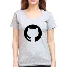 Load image into Gallery viewer, GitHub T-Shirt for Women-Grey Melange-Ektarfa.online
