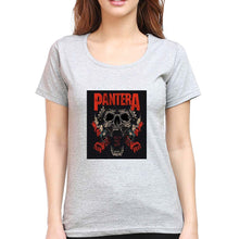 Load image into Gallery viewer, Pantera T-Shirt for Women-Grey Melange-Ektarfa.online
