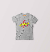 Load image into Gallery viewer, Sheldon Cooper Bazinga Kids T-Shirt for Boy/Girl-Grey-Ektarfa.online

