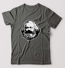 Load image into Gallery viewer, Karl Marx T-Shirt for Men-Charcoal-Ektarfa.online
