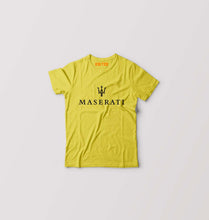 Load image into Gallery viewer, Maserati Kids T-Shirt for Boy/Girl-Yellow-Ektarfa.online
