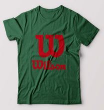 Load image into Gallery viewer, Wilson T-Shirt for Men-Bottle Green-Ektarfa.online
