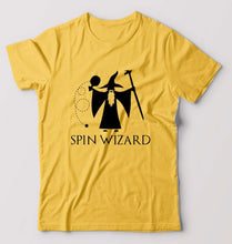Load image into Gallery viewer, Table Tennis (TT) Wizard T-Shirt for Men-Golden Yellow-Ektarfa.online
