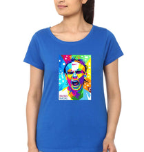 Load image into Gallery viewer, Rafael Nadal (RAFA) T-Shirt for Women-Royal Blue-Ektarfa.online
