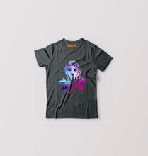 Load image into Gallery viewer, Frozen Elsa Kids T-Shirt for Boy/Girl-Steal Grey-Ektarfa.online
