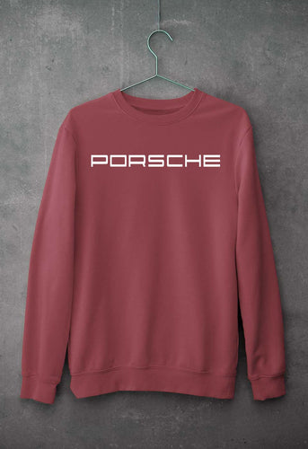 Porsche Unisex Sweatshirt for Men/Women-Coral-Ektarfa.online