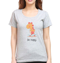 Load image into Gallery viewer, Dinosaur T-Shirt for Women-Grey Melange-Ektarfa.online
