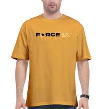 Load image into Gallery viewer, FORCE IX Akshay Kumar Oversized T-Shirt for Men-Golden Yellow-Ektarfa.online
