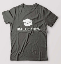 Load image into Gallery viewer, IIM L Lucknow T-Shirt for Men-Charcoal-Ektarfa.online
